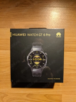 Smartwatch Huawei Watch GT 6 Pro 46mm   Black Titanium   SIGILAT