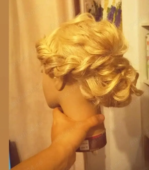 Coafat de ocazie si momente speciale realizat cu mare atenție la detalii - imagine 5