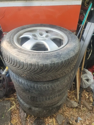 vand roti 195/65/R15 cu anvelope iarna - imagine 4