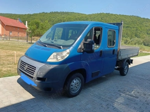 Fiat ducato doka 7 locuri cabina dubla si bena - imagine 2