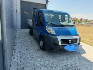 Fiat ducato doka 7 locuri cabina dubla si bena - imagine 3
