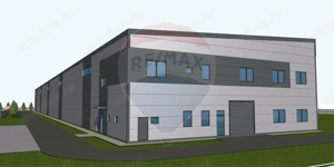 Teren intravilan 1.7 Ha, proiect hala industriala - Mosna DN141 - imagine 3