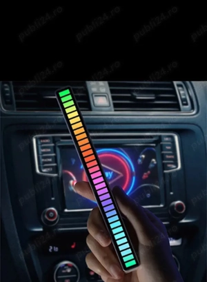 Bară led cu activare sonoră  - imagine 4