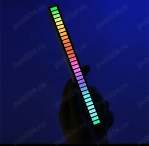 Bară led cu activare sonoră  - imagine 3