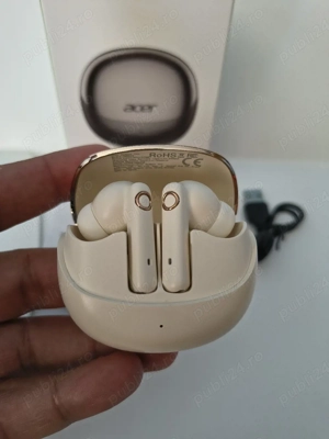 Căști Bluetooth True Wireless Acer golden -beige  - imagine 5