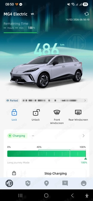 Mg MG4 an 2024 53000km garantie - imagine 5