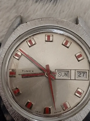 Ceas Vintage Timex Water Resistant - Mecanic - Data Zi - Stil Sportiv Retro