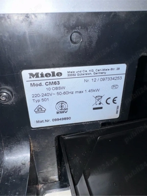 Vand Expresor Miele Model CM63 - imagine 2