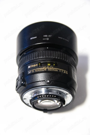 Obiectiv Nikkor AF-S 50mm f 1.4 G 