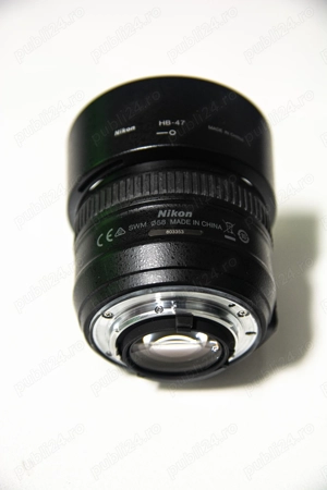 Obiectiv Nikkor AF-S 50mm f 1.4 G  - imagine 2