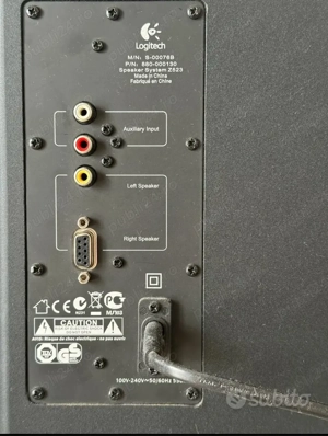 Logitech Speaker System Z523 - imagine 4