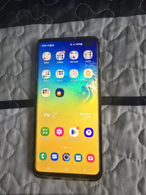 Samsung Galaxy S10 Plus Dual Sim Prism Black, 128 GB, ca nou