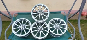 Jante aliaj R17 5x112 Originale Vw.Audi.Skoda.Seat.Mercedes  - imagine 3