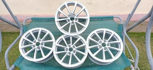 Jante aliaj R17 5x112 Originale Vw.Audi.Skoda.Seat.Mercedes  - imagine 2