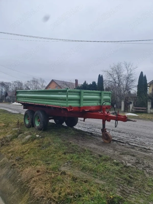 Remorca Tandem 8 t ,basculabila 3 parti - imagine 4