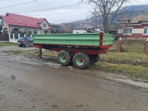 Remorca Tandem 8 t ,basculabila 3 parti - imagine 3