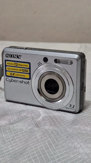 SONY Camera foto digitala Cyber - shot DSD-S730  1-7-1-Konan, Minato-ku Tokyo,108-0075 Japonia--2007 - imagine 2