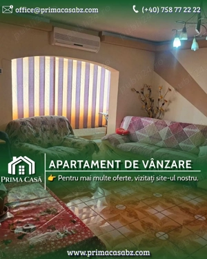 Apartament cu 3 camere   zona Brosteni   Colegiu   etaj 3 din 4   cu imbunatatiri 