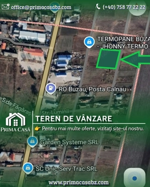 Teren intravilan Posta Calnau 1919mp   40.000 euro  