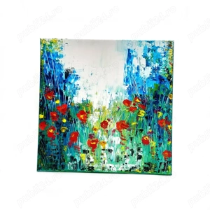 Tablou abstract Red Flowers