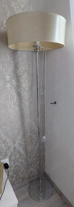 Lampadar WOODY SP4, 143163, crem, IP20, Ideal Lux