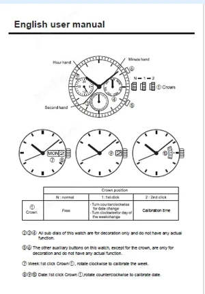 Ceas elegant pentru bărbați, cu cuarț - imagine 3