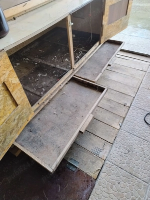 Maternitate pui 2m 1m cu tavi ptr dejectii