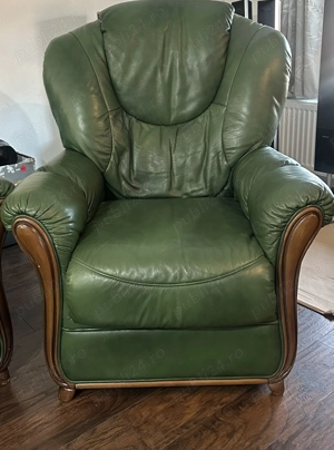 Set de canapele din piele  - imagine 2