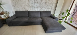 Canapea colțar Kivik 3 locuri + sezlong Ikea - imagine 3