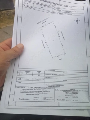 Teren Intravilan Jd. Argesi Loc. Domnesti 920 mp - imagine 5