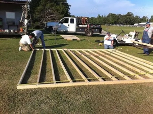 Podea din lemn de exterior  - imagine 2