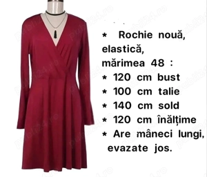 Rochie nouă, XXL, roșie 