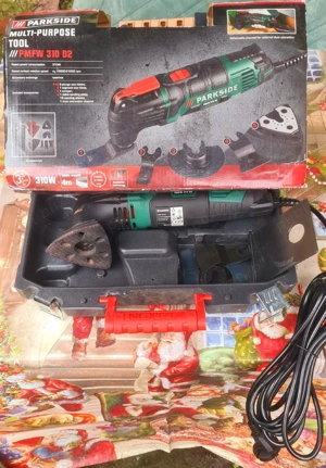 Unealtă MULTIFUNCȚIONALĂ Parkside ptr tăiere, despicare, răzuire si șlefuire