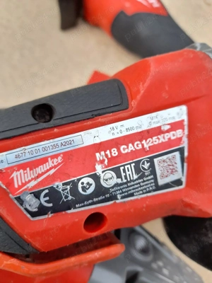 Polizor unghiular flex milwaukee m18 - imagine 3