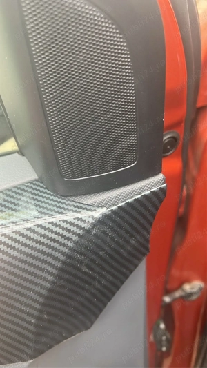 Trimuri interior fibra de carbon Ford Ranger T6 T7 T8 - imagine 4