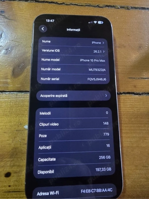 iPhone 15 Pro Max - imagine 5