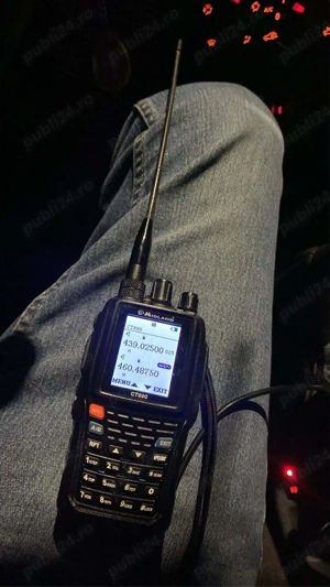 Statie radio VHF UHF portabila Midland CT890, dual band