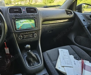 VW Golf 6 1.4TSI Navigatie SenzoriParcare DubluClima  CamerăMarșarier Bluethoot PilotAuto Euro5  - imagine 9