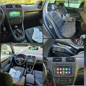 VW Golf 6 1.4TSI Navigatie SenzoriParcare DubluClima  CamerăMarșarier Bluethoot PilotAuto Euro5  - imagine 19