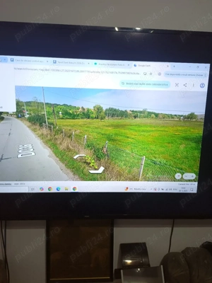 Pamint intravilan perfect drept cu două fronturi stradale împrejmuit  2500m2 la strada principala 