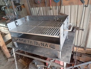 grătar de inox  - imagine 2