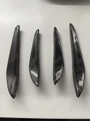 Canards bara fata din carbon, pentru  BMW M4 G82 / M3 G80 - imagine 5