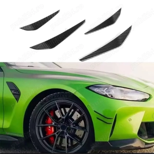Canards bara fata din carbon, pentru  BMW M4 G82 / M3 G80