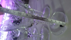 Set pahare vintage sticlă 