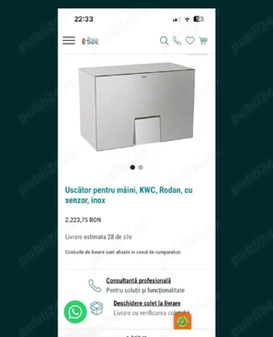 Uscător de mâini Franke