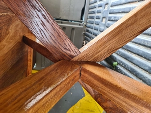 Vand masa din lemn masiv de stejar - imagine 5