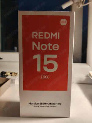 Retmi note 15 5G Nou 