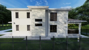 Casa P+1 - constructie 2026 - 281 mp + teren 1018 mp - Mogosoaia - imagine 2