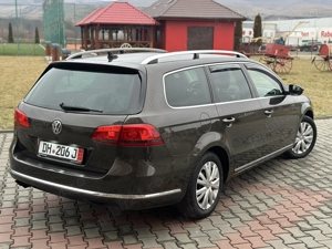  Vw Passat b7 Highline 2013 DSG Navi Alcantara cameră Asistente interior individual top - imagine 2