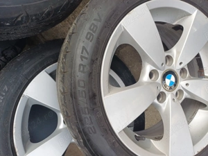 Jante BMW R17 5x120 cu anvelope vară  - imagine 2